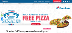 An image of Domino’s Piece of the Pie reward to boost customer retention and deliver an exceptional customer experience