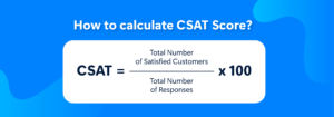 How to calculate CSAT Score?