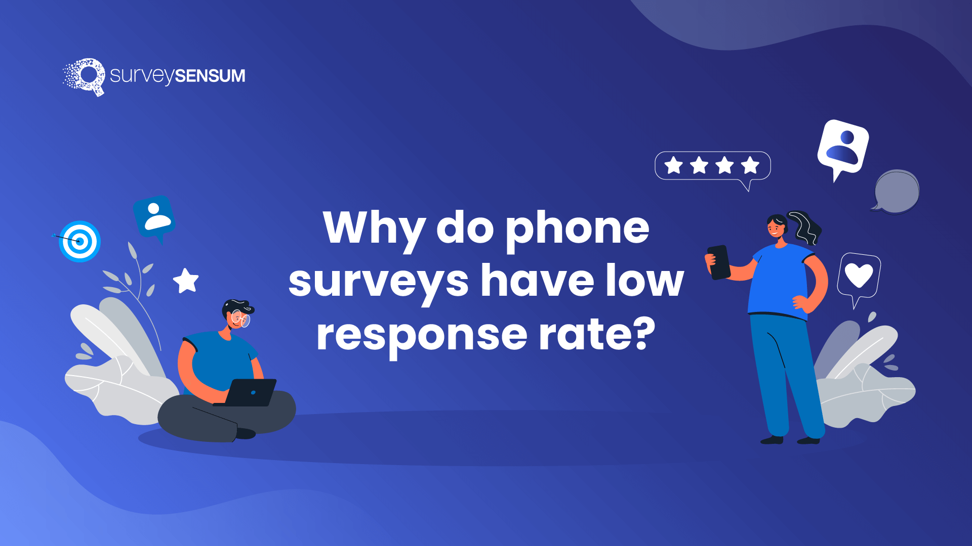 Why do phone surveys have a low response rate?