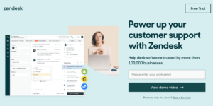 online survey tool - Zendesk