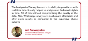 Transparent pricing of SurveySensum
