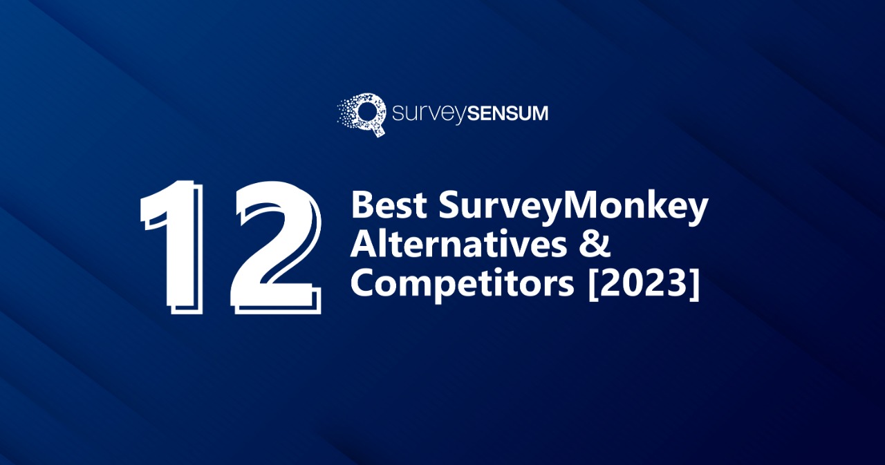 12 Best Surveymonkey Alternatives & Competitors [2023]