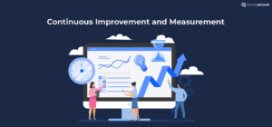 Another image illustrating customer satisfaction best practice - continuous improvement and measurement