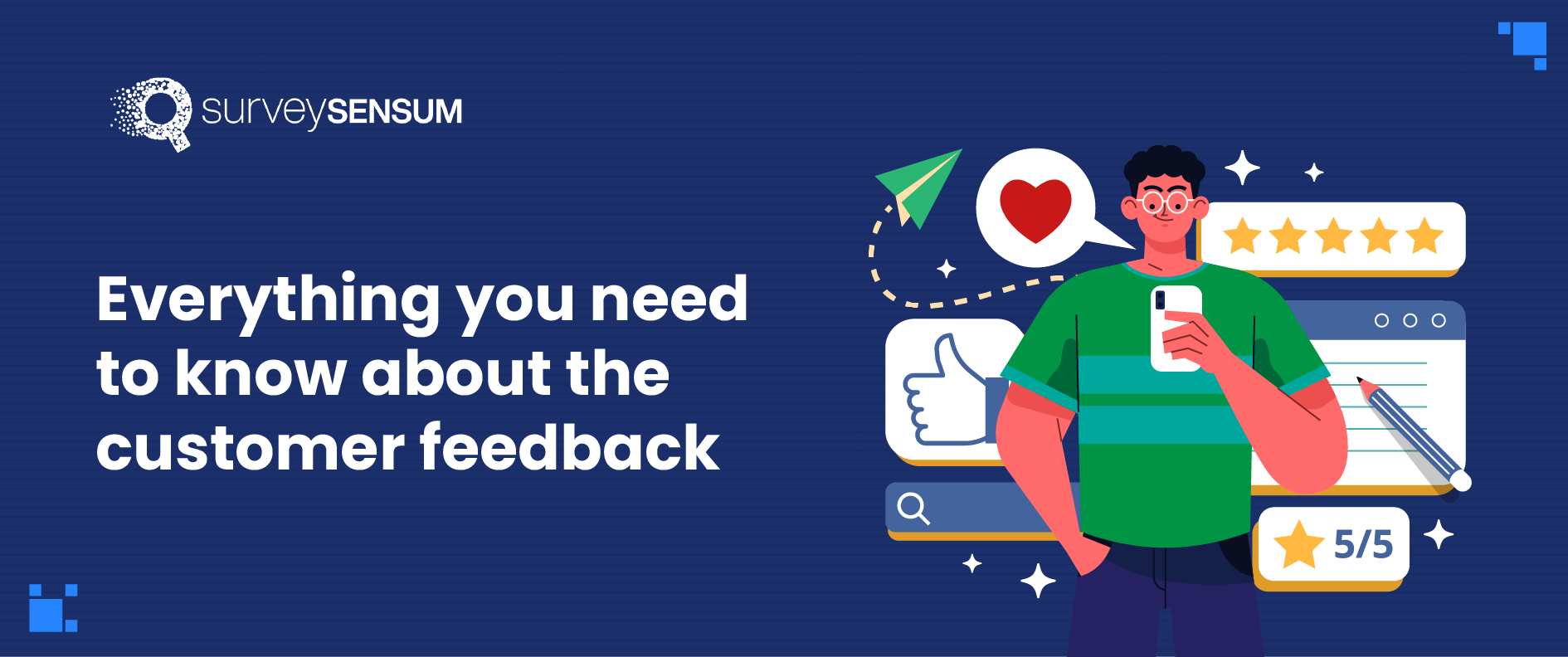 banner image of everything you need to know about customer feedback