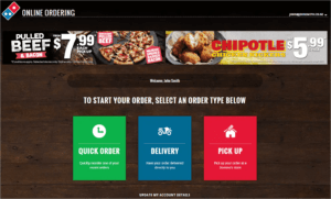 An image showing how Domino’s has optimized digital customer experience to boost customer satisfaction in retail