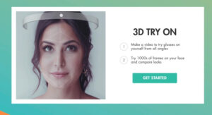 This image shows Lenskart’s virtual 3D try on feature as one of the Retail Customer Experience Trends