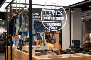 The image shows the Levi’s Tailor Shops