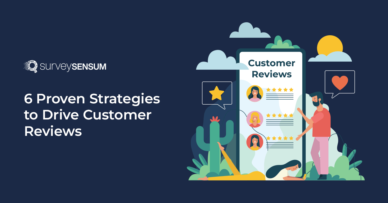 This is the banner image of 6 Proven Strategies to Drive Customer Reviews showing customer reviews