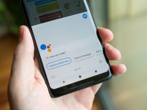 The image shows Google Assistant 
