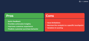 The image shows the Pros & Cons of CES