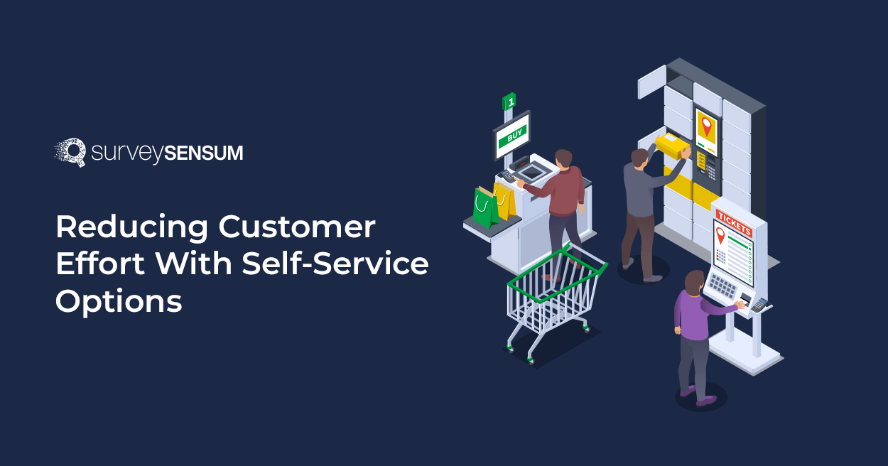 Banner image of maximizing Self-Service Options to Reduce Customer Effort