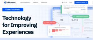 The image showing the sixth B2B service feedback tool – InMoment