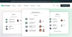 The image showing the ninth SurveySparrow alternative tool - Formstack Forms 