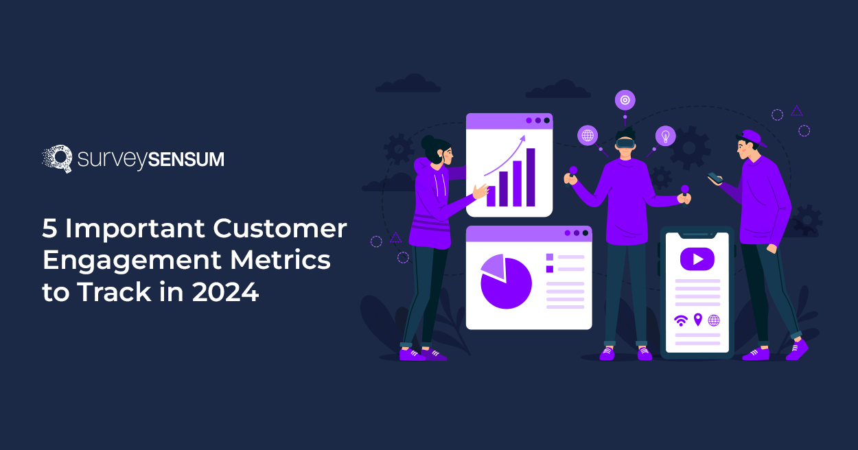 This is the Banner image of customer engagement metrics where employees are working together to track the important customer engagement metrics to improve the company’s customer experience.