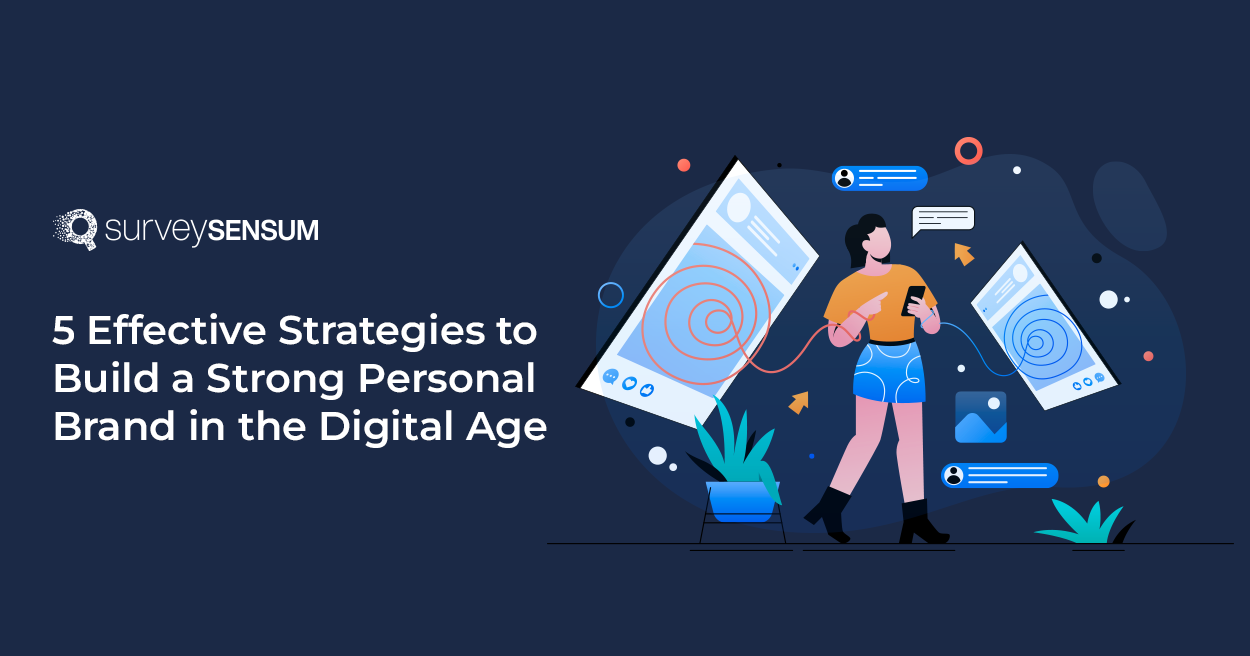 This banner image shows Maximize your digital presence with these 5 effective strategies: social media, networking, content creation, online presence, and consistency.