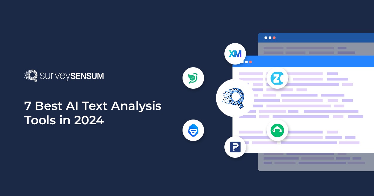 This is the banner image for the Top 7 AI Text Analysis Tools