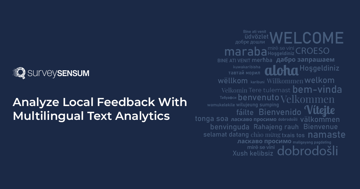 This is the banner image of the Multilingual text analytics.