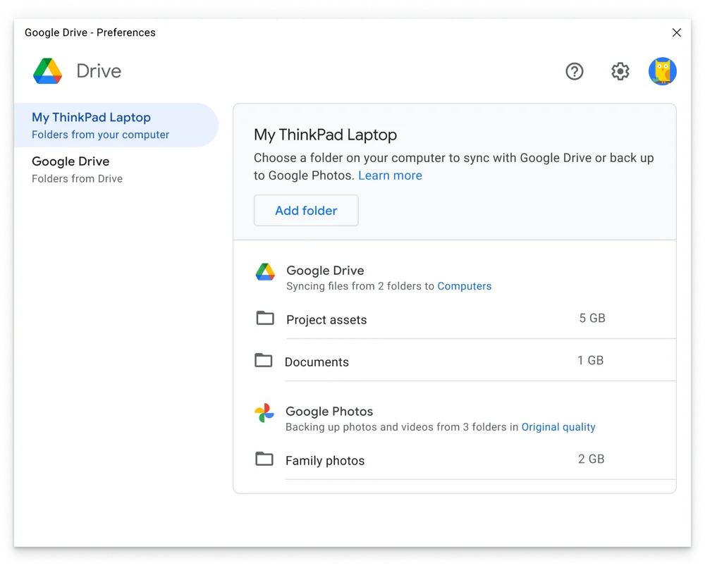  The image shows how Google Drive is integrated into other Google products like Google photos and documents, making it easier for users to upload their photos or documents effortlessly. 