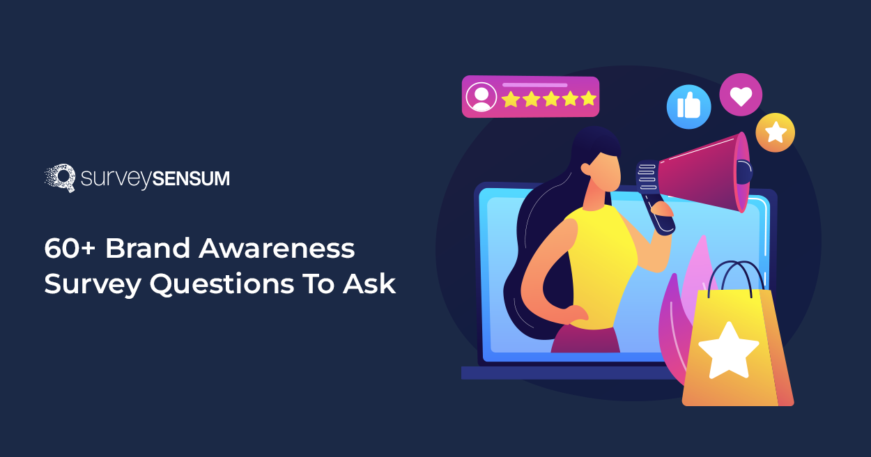 This is the banner image of brand awareness survey questions