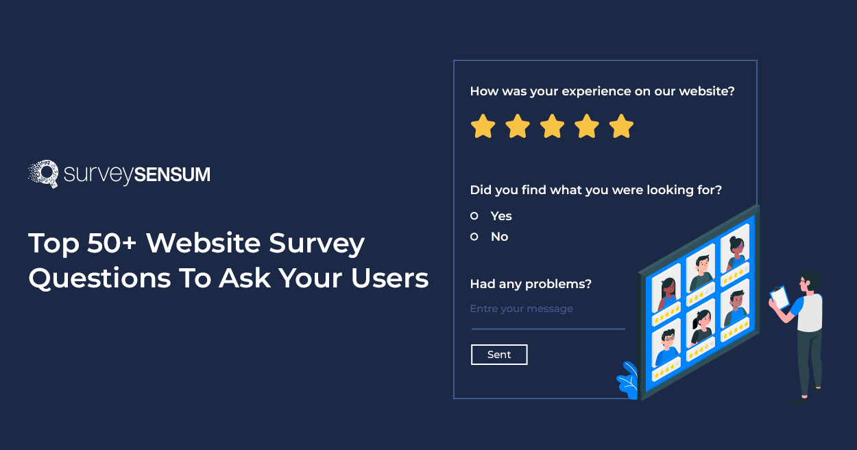 this is the banner image of website survey questions