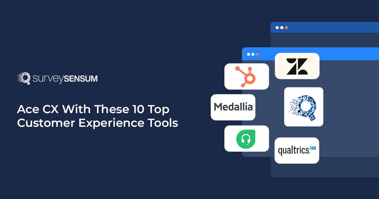 The banner image of the blog post on the topic, Upgrade Your CX With These 10 Top Customer Experience Tools