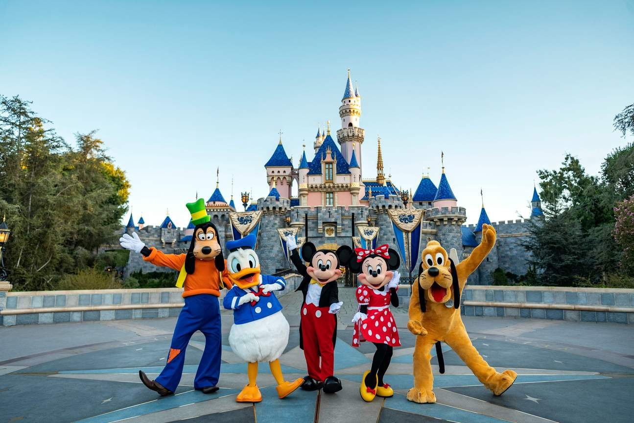 An image showing Disney’s iconic theme park, which is among the best customer service companies 