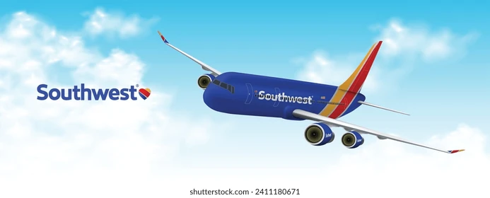 An image showing Southwest Airlines’ aircraft, which is among the best customer service companies