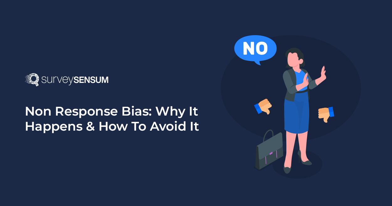 This is the banner image of non response bias