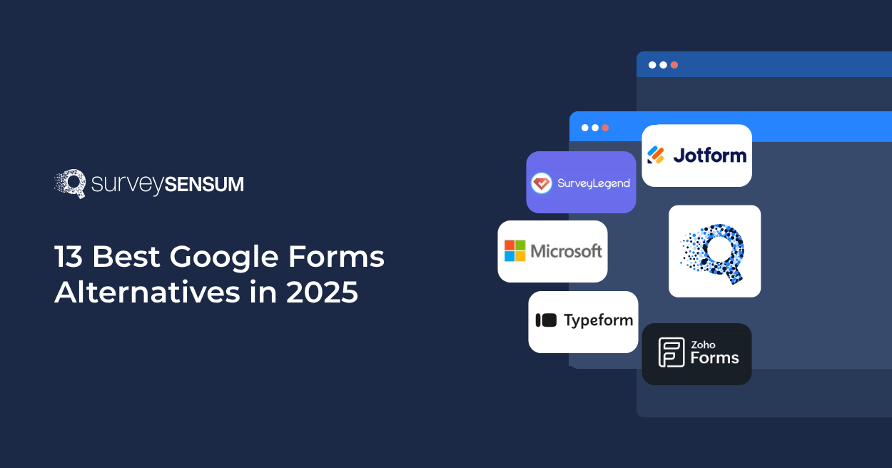 this is the banner image of Google form alternatives