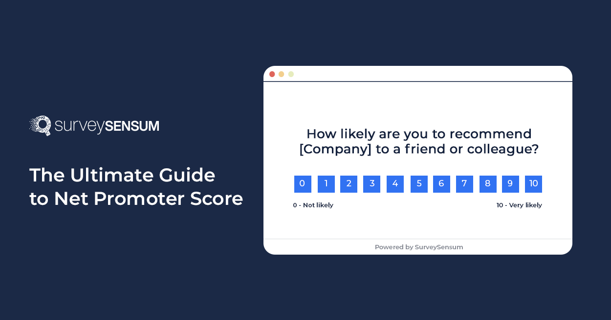 this is the image of the ultimate guide to the net promoter score