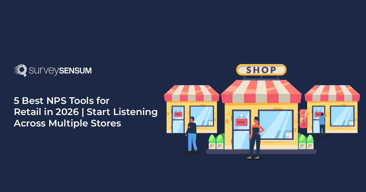 This is the banner image of top NPS tools for retail.