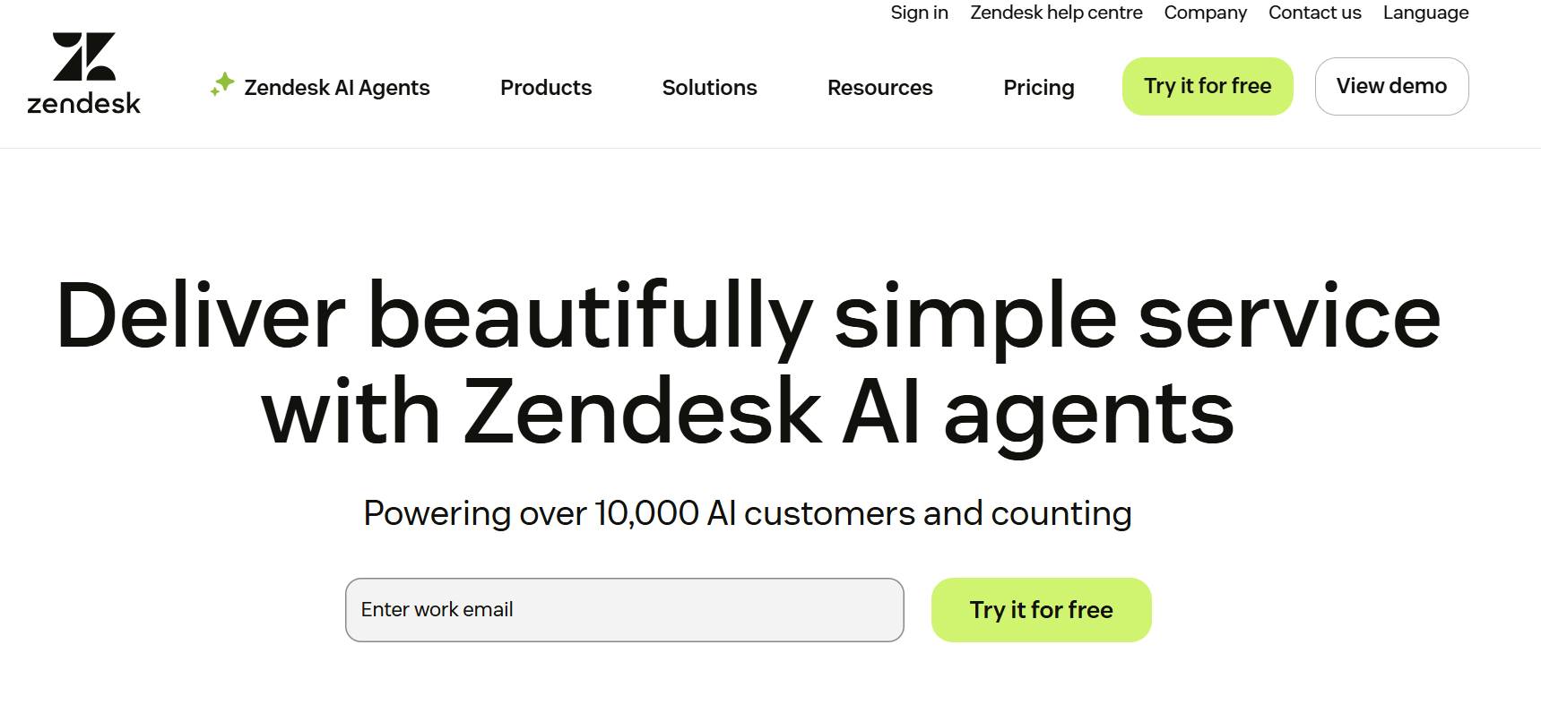 Dashboard of Zendesk from the listicle Top 5 Medallia Alternatives in Saudi Arabia Built for Local CX Teams by SurveySensum 