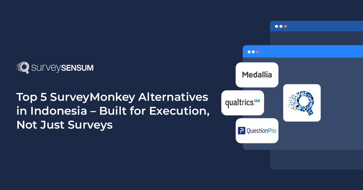 Top 5 SurveyMonkey Alternatives in Indonesia (2026) – Built for ...