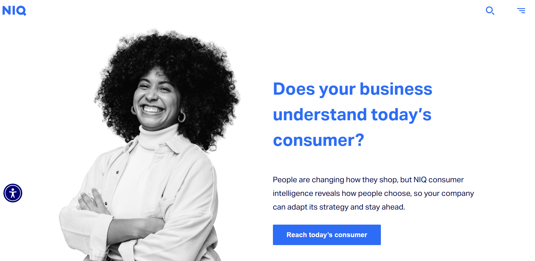Dashboard of NIQ from the listicle of 10 Best Consumer Insights Platforms for Faster Research by SurveySensum 